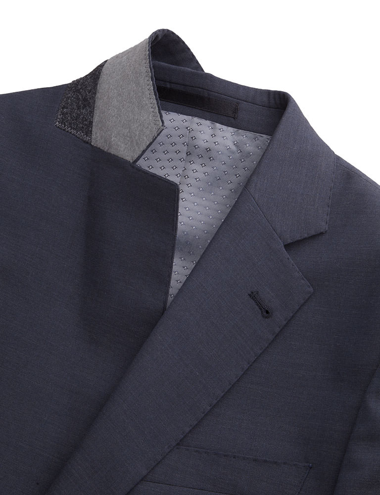slate blue blazer