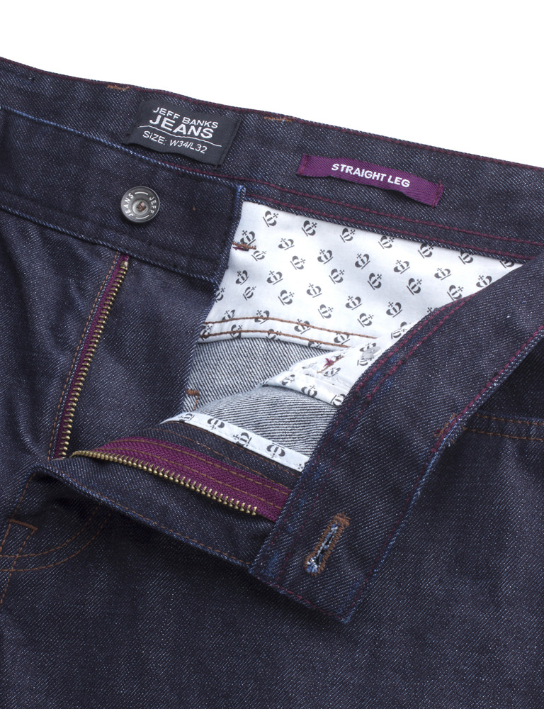 Jeff Banks Jeff Banks Straight Fit Rinse Washed Jeans- currently ...