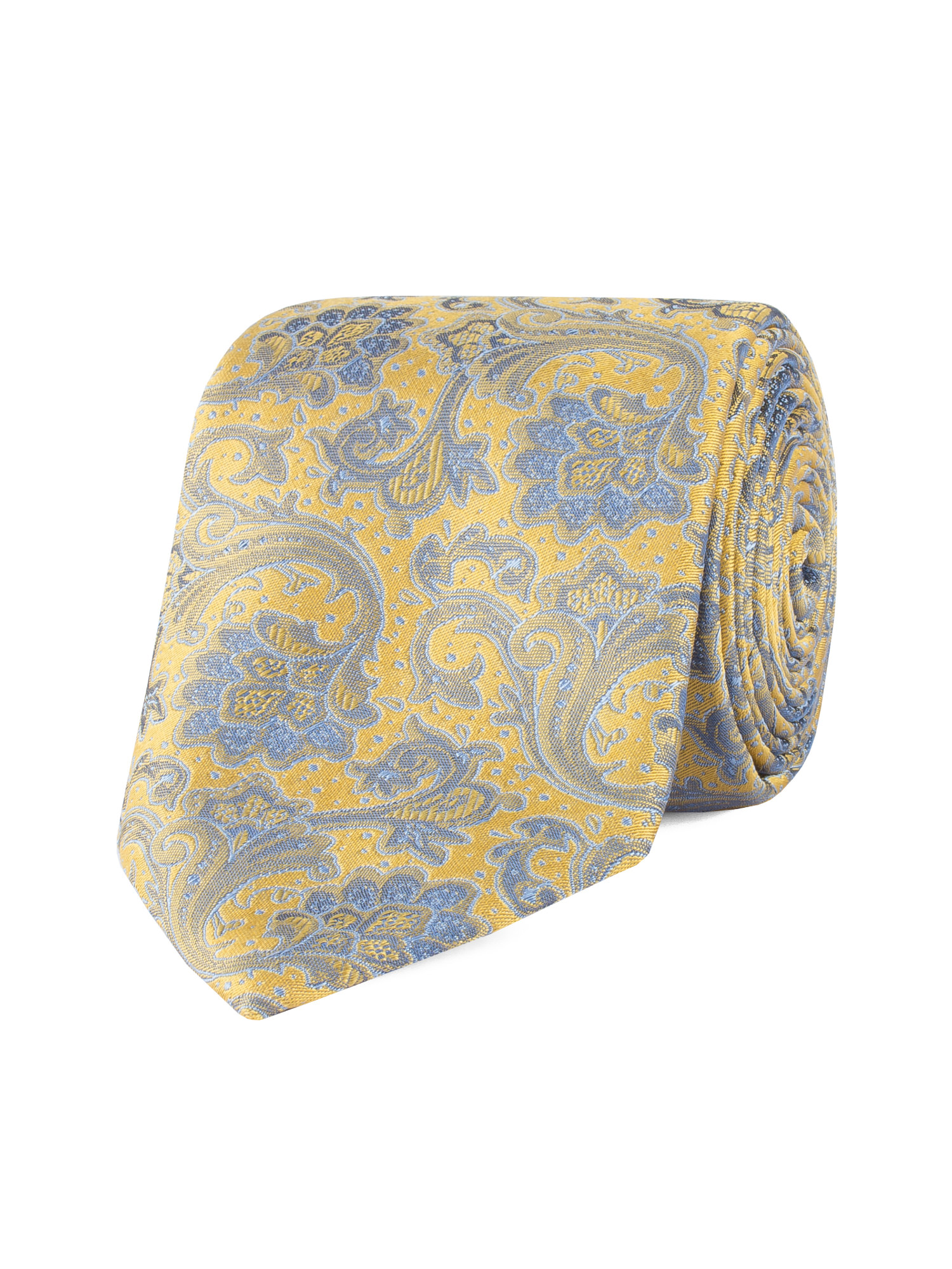 Stvdio by Jeff Banks Stvdio By Jeff Banks Gold Intricate Floral Tie