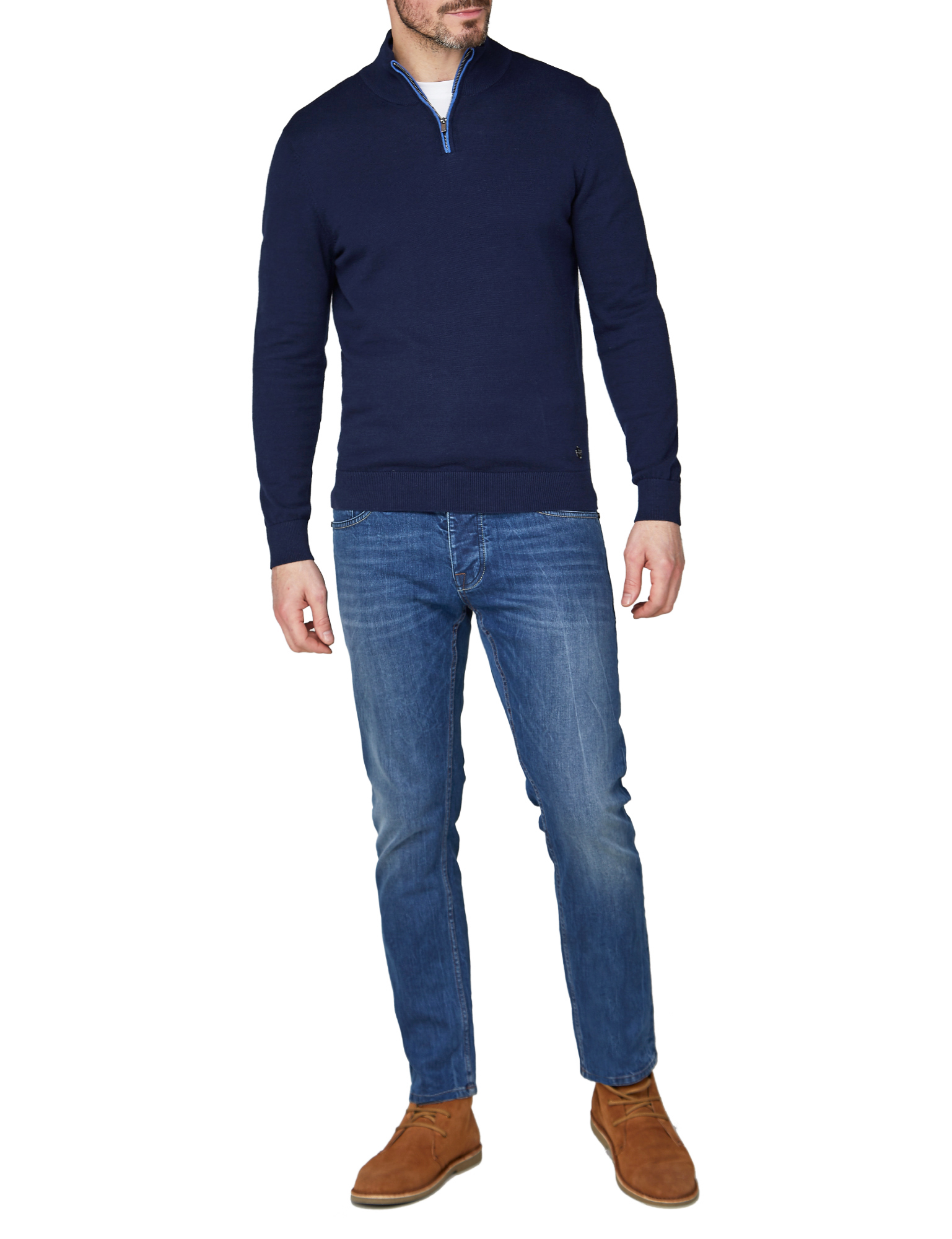 mens half zip jumpers uk