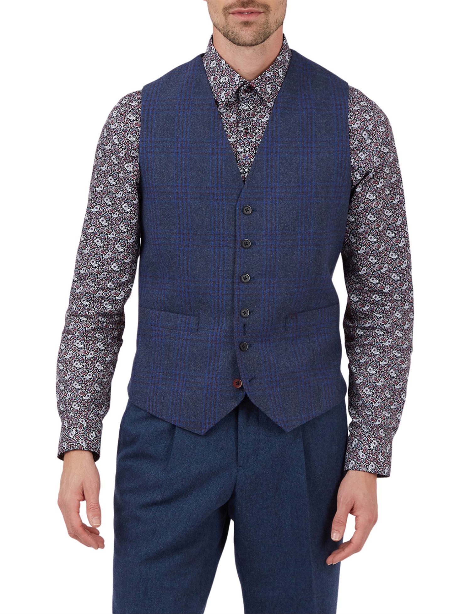 Waistcoat hot sale in checks