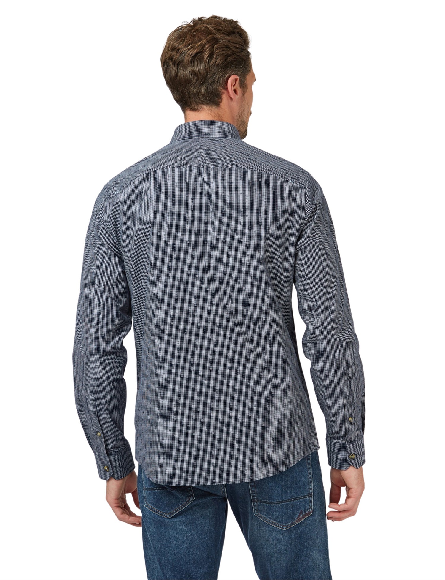 Chemise Jeffrey Banks Bleue Taille XL – Occasion Très Bon état, Manches Longues, Boutonnage Classique | Chemise Homme Jeffrey Banks Occasion Bon état