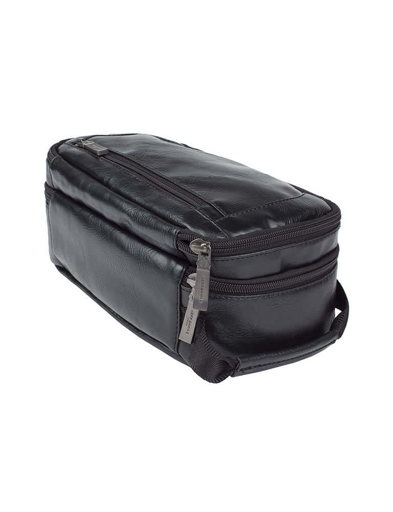 Jeff Banks London Black Double Zipped Wash Bag- currently unavailable ...