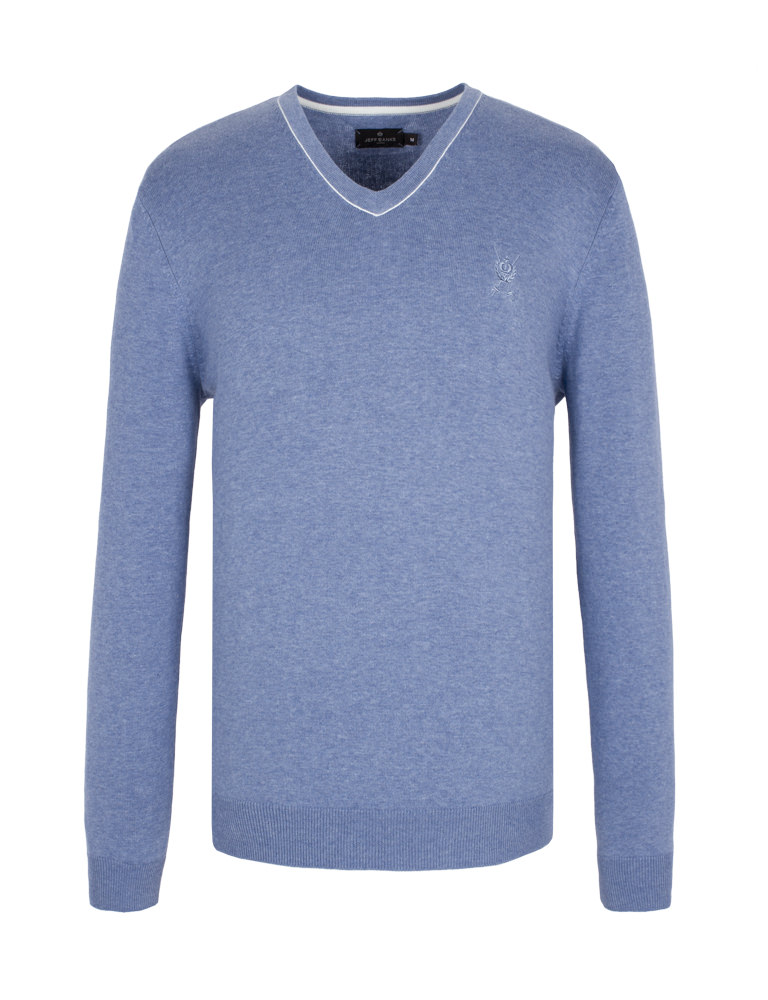 Jeff Banks V-Neck Cotton Sweater- currently unavailable | Jeff Banks