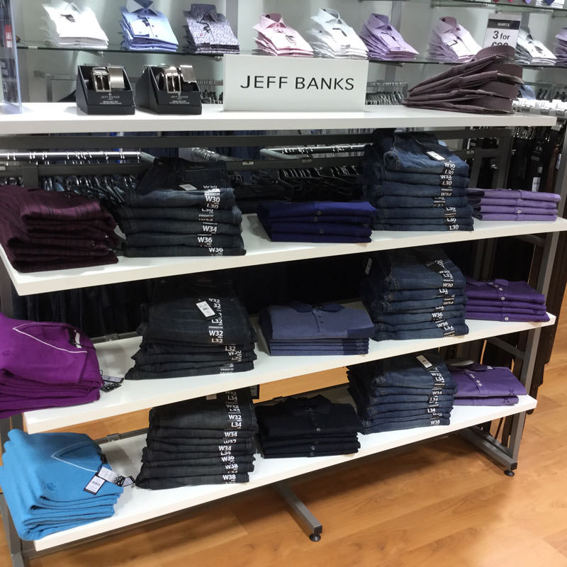 Jeff Banks Menswear Lakeside Outlet Doncaster Yorkshire
